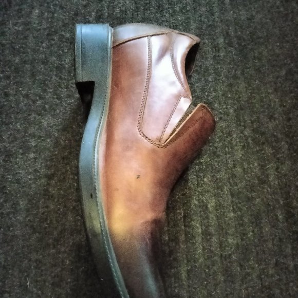 Calden Men's Invisible Height Increasing Elevator Shoes - Dark Brown Leather - Picture 4 of 9